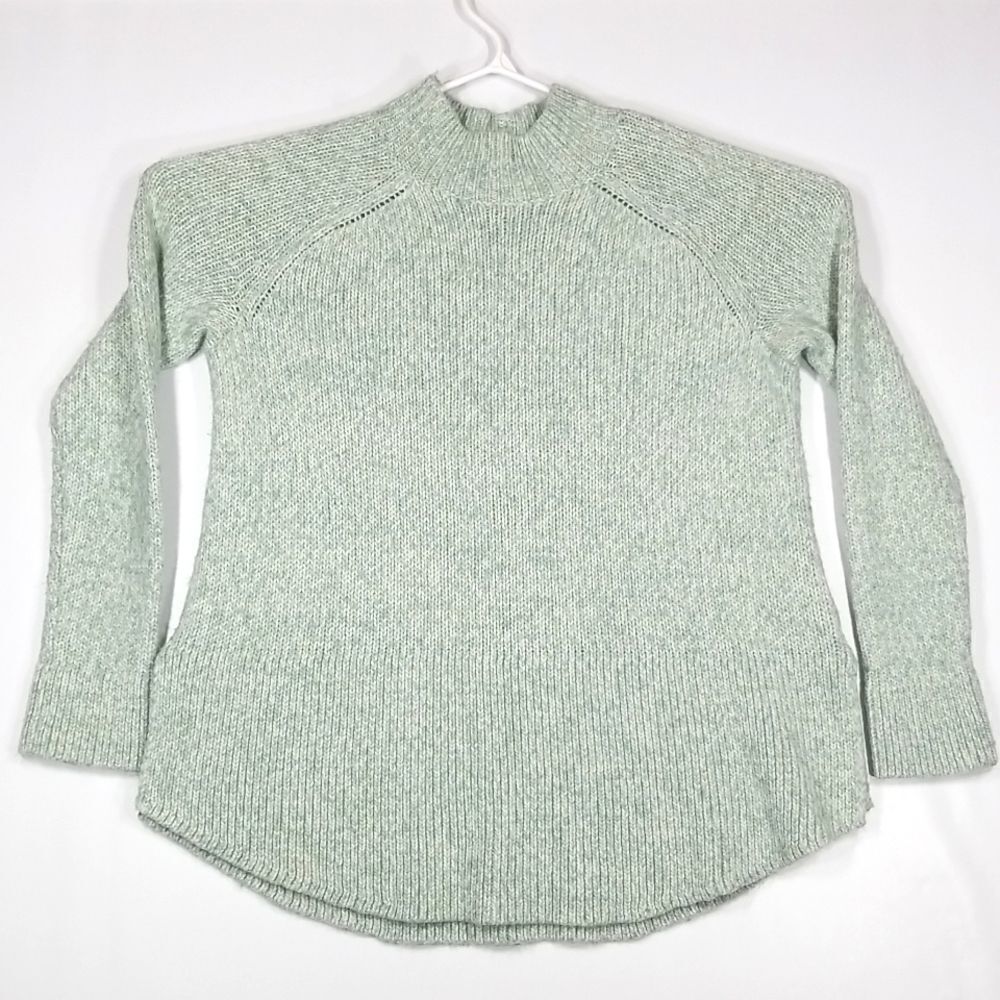 Max Studio Knit  Sweater Woman's Size XL Wool Blend Pullover Long Sleeve Office